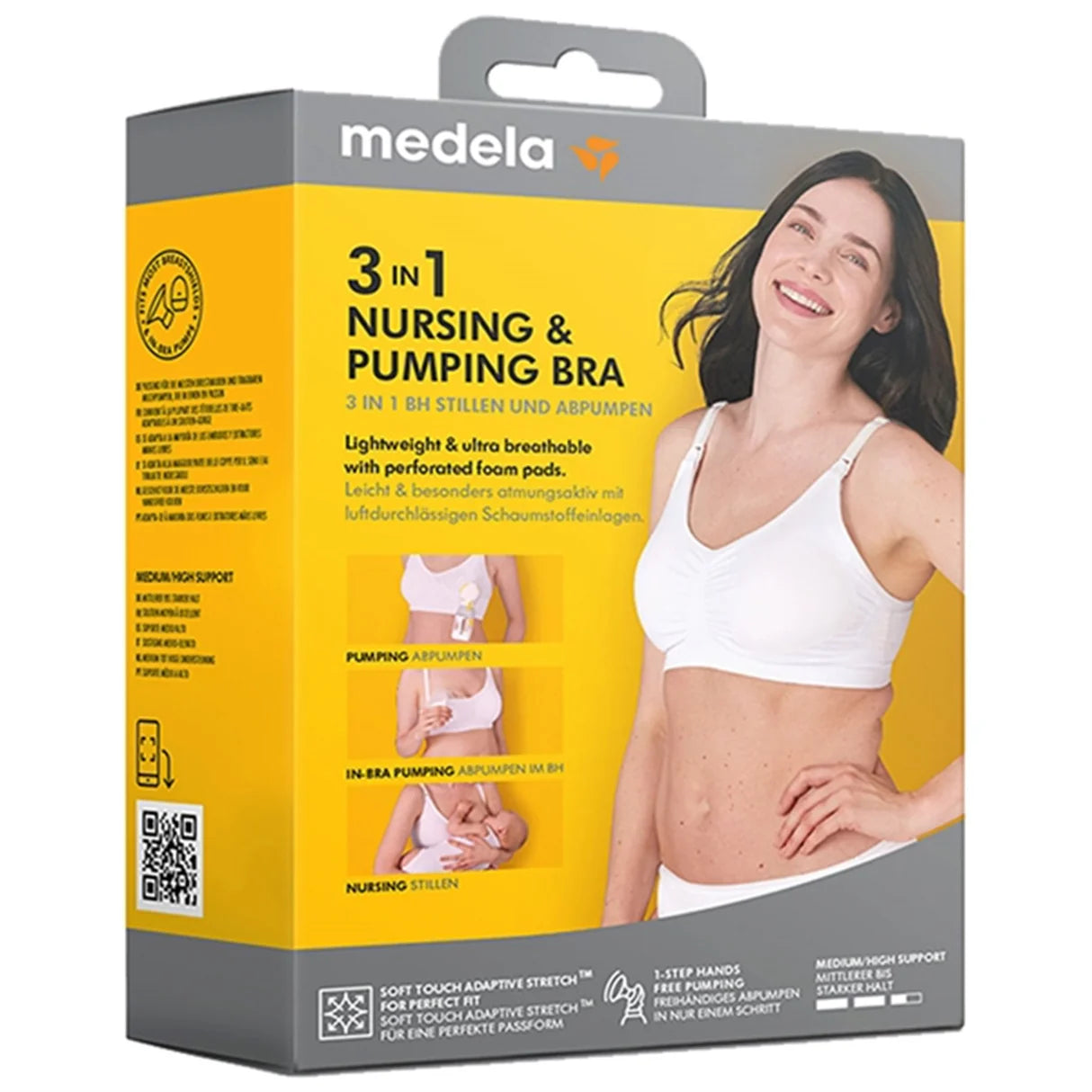 3-i-1 Nursing and Pumping Bra