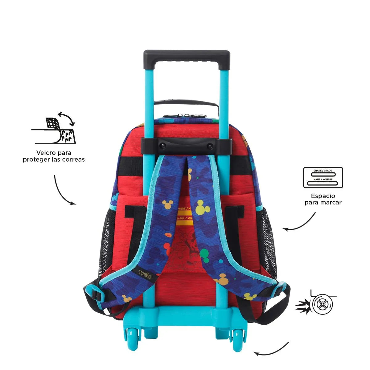 MOCHILA RUE BOMPER MICKEY M-9JV