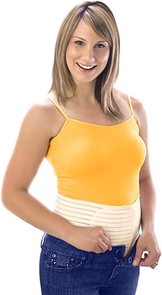 Loving Comfort - Postpartum Belt, Abdominal Support for C-Section Recovery, Post Pregnancy Belly Band Waist Trainer