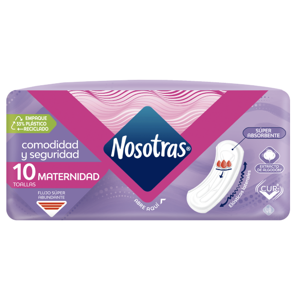 Toallas Nosotras Maternidad