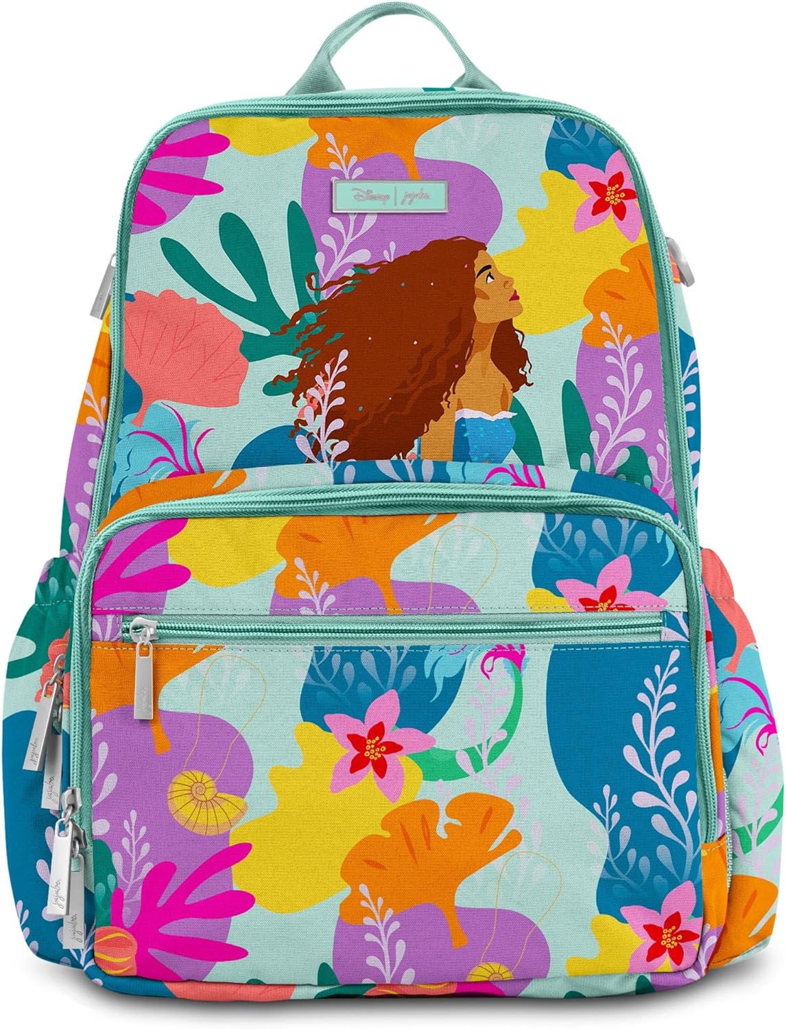 JuJuBe Disney's The Little Mermaid Zealous Diaper Bag