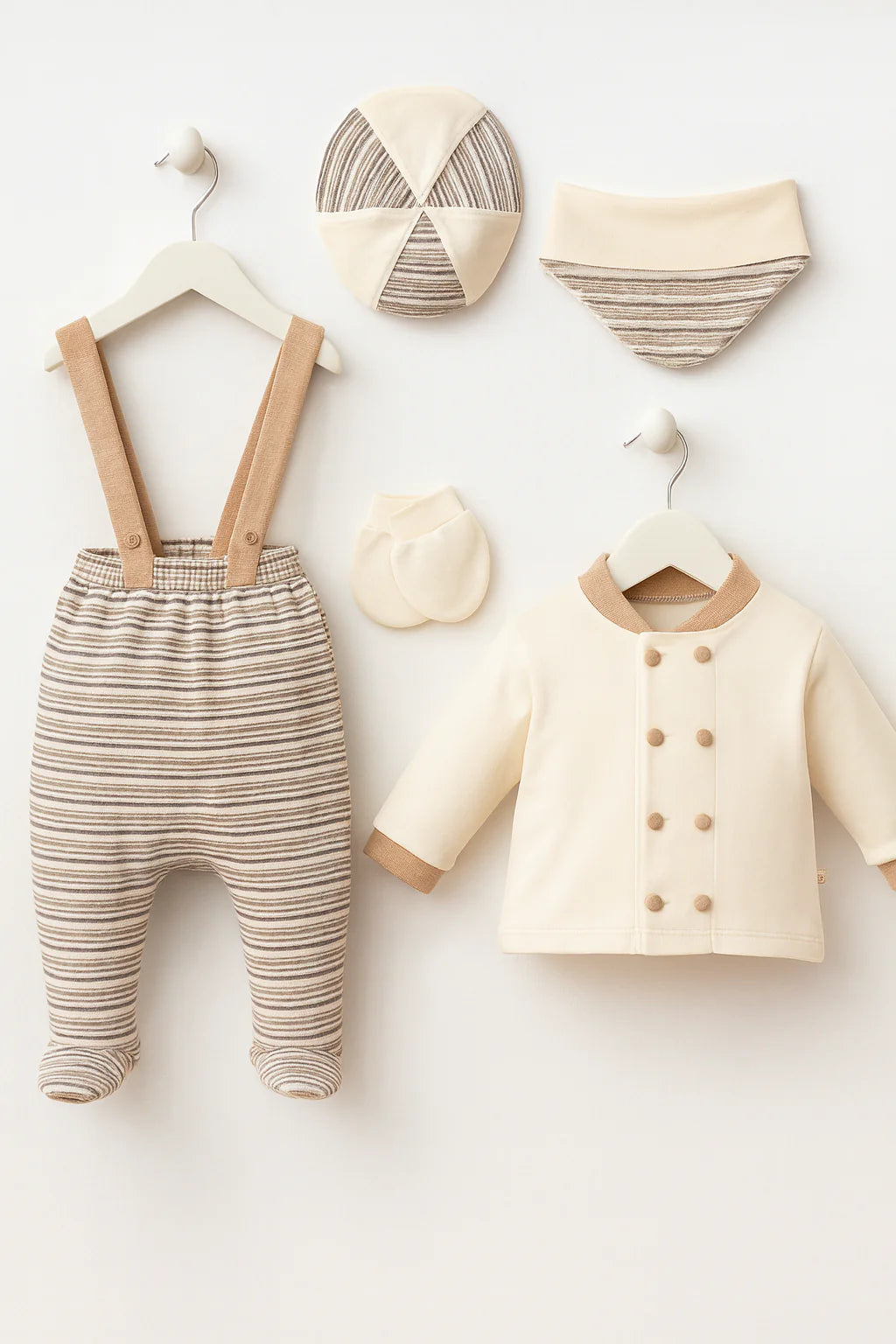 Classic Stripe Baby Set
