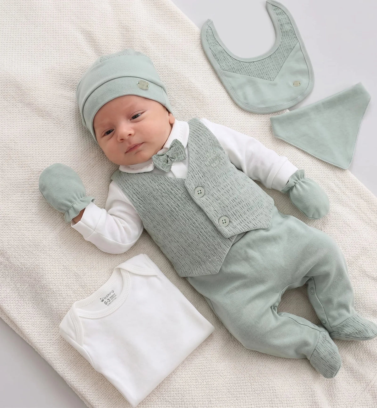 Baby Boy Newborn Set Of 10 Pieces