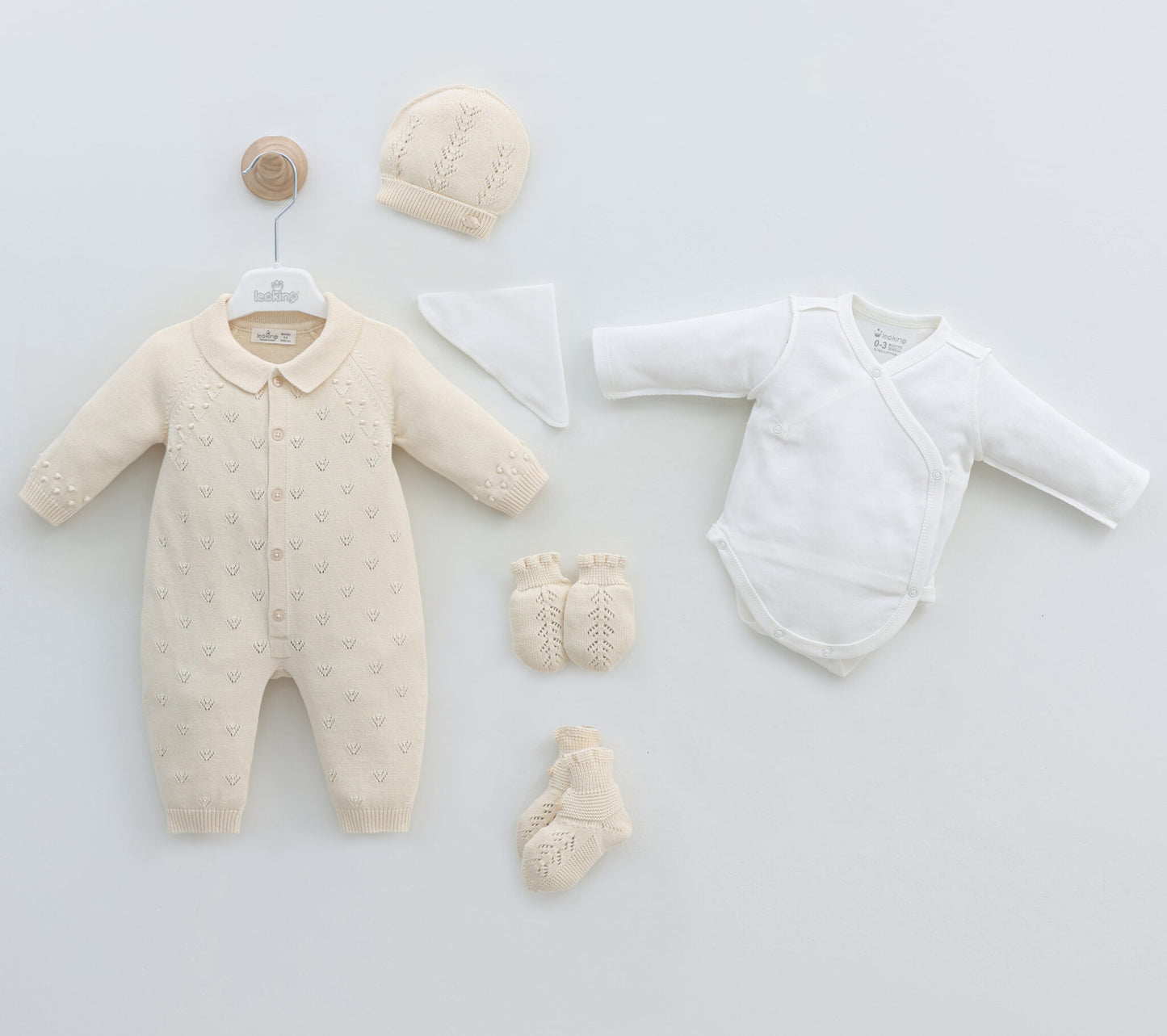 Set de Recién Nacido para Niño - 6 Piezas Leoking