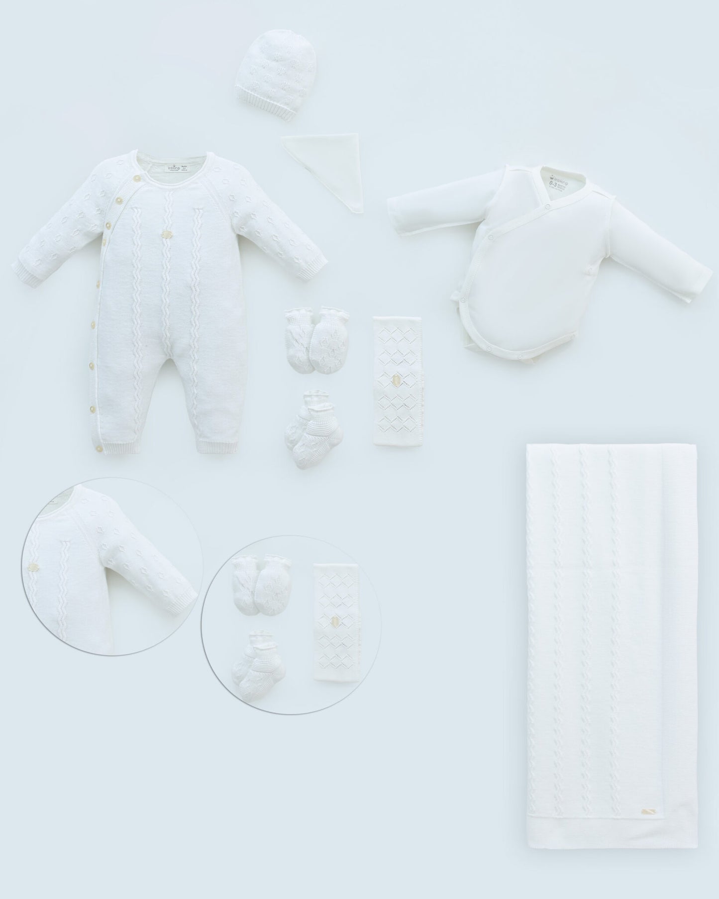 Baby Boy Newborn Set Of 7 Pieces