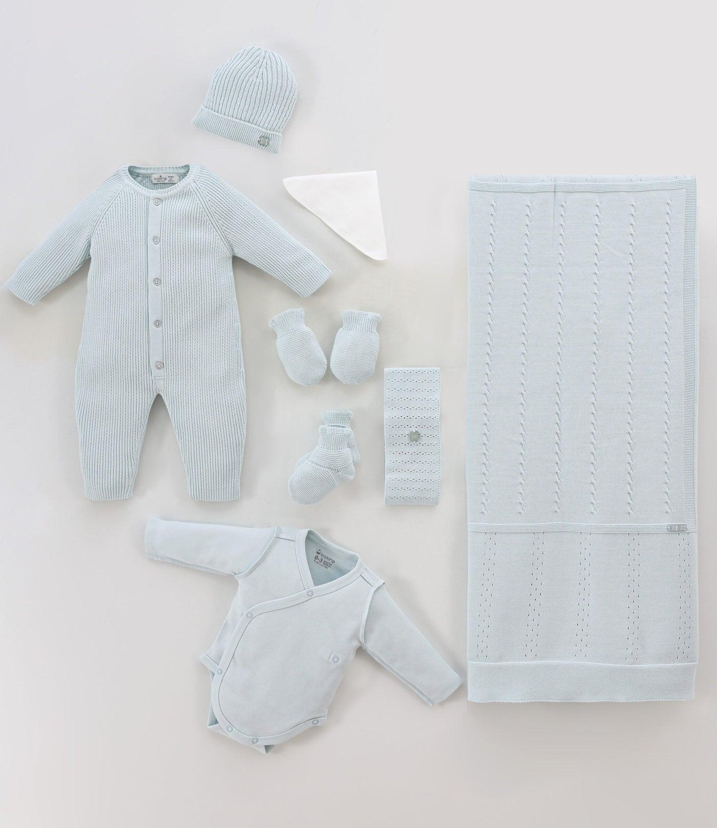 Set de Recién Nacido para Niño - 8 Piezas Leoking