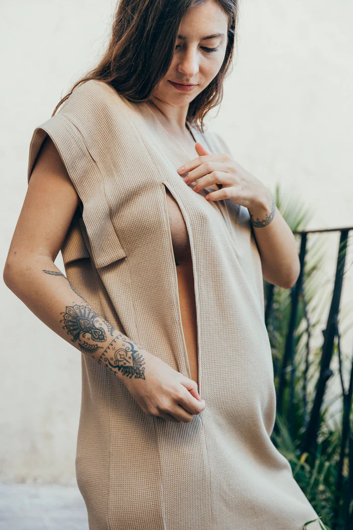 Vestido de lactancia Baige