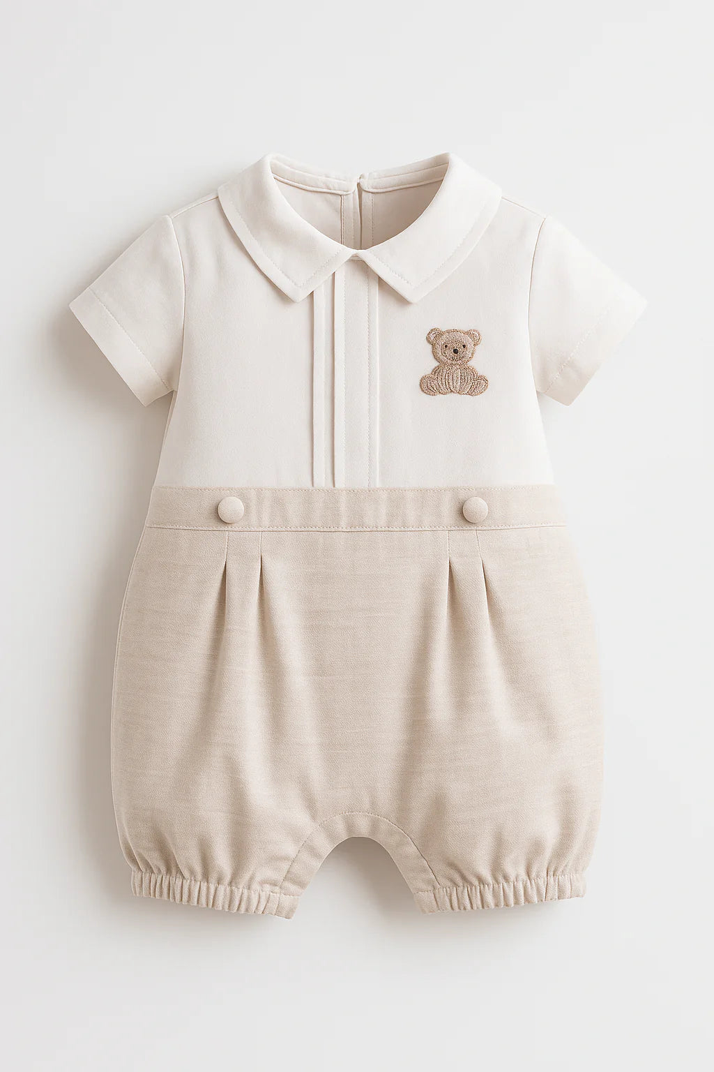 Teddy Charm Baby Romper