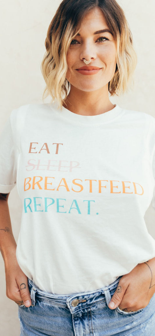 Breastfeeding Sweatshirts - Breastfeeding Sweatshirts Eat/Sleep