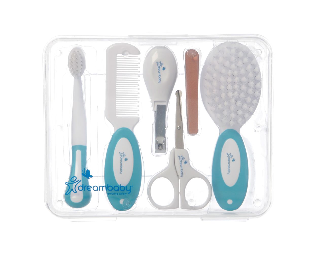 Essential Grooming Kit - 10 Piece, Aqua