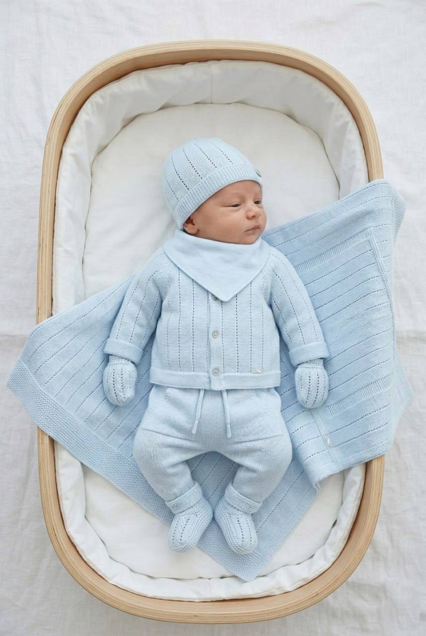 Baby Boy Newborn Set Of 9 Pieces
