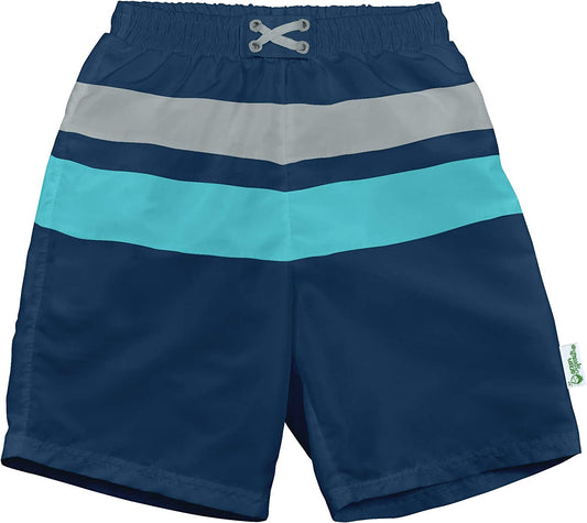 Classic Trunks with Built-in Reusable Absorbent Swim Diaper