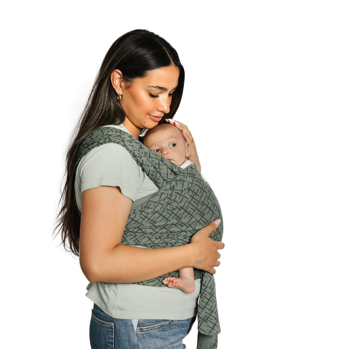 Classic Wrap Baby Carrier - Olive Etch