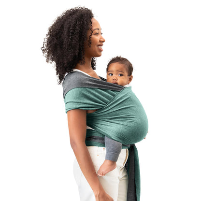 Reversible Wrap Baby Carrier - Jade/Grey