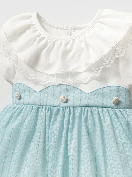 Vestido Elegante azul claro