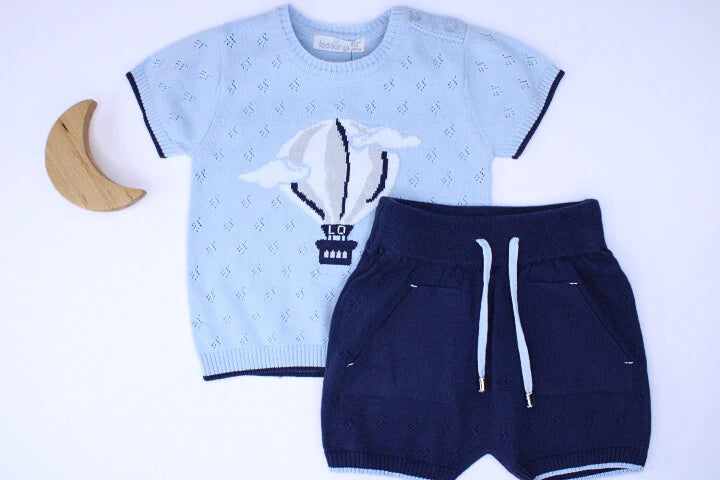 Baby Boy Short 2-piece Suit Cotton