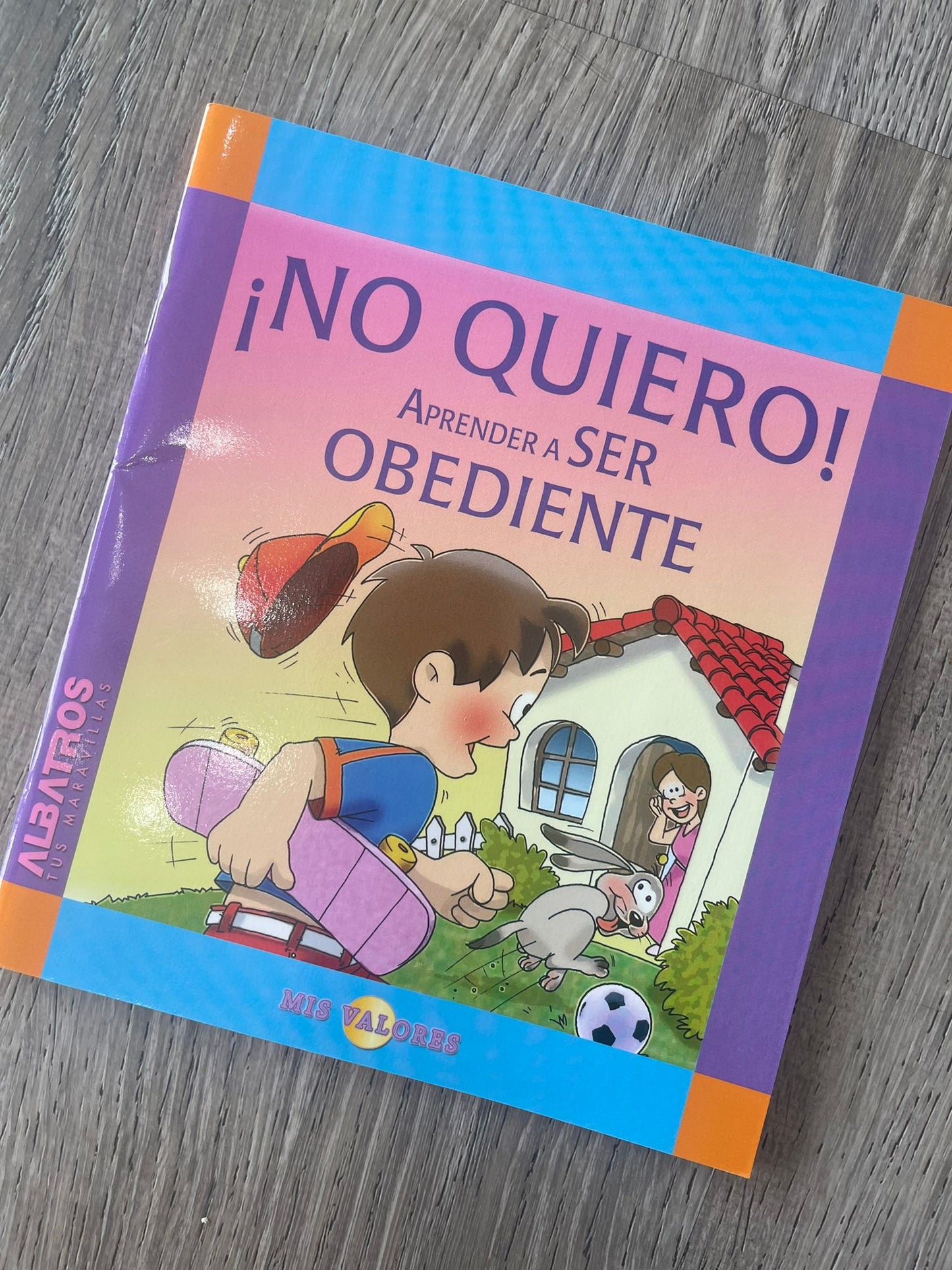 No quiero aprender a ser obediente