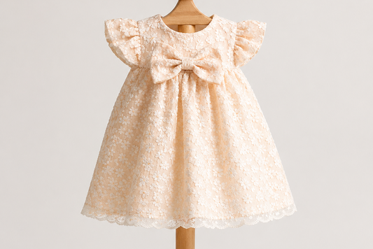 Body Vestido Encaje Elegante para Bebé