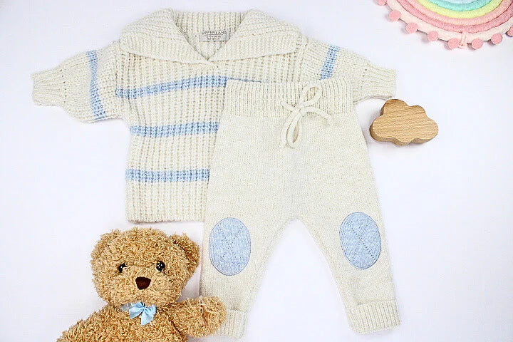 Baby Boy Two Pieces Knitted Set