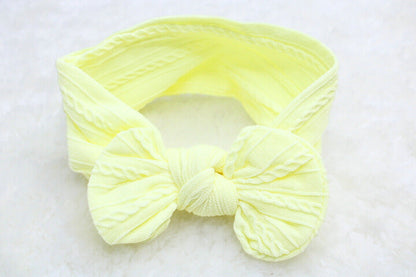 Baby Bow Headband Bright Colors