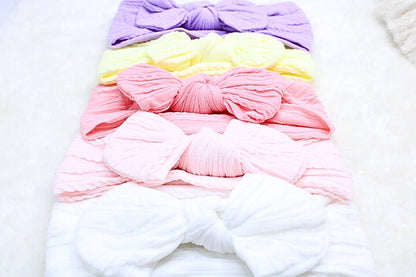 Baby Bow Headband Bright Colors