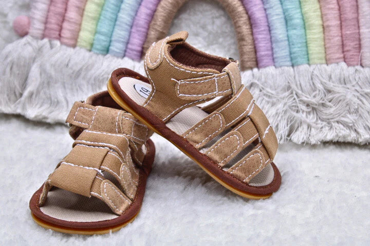 Baby Boy Khaki Sandals