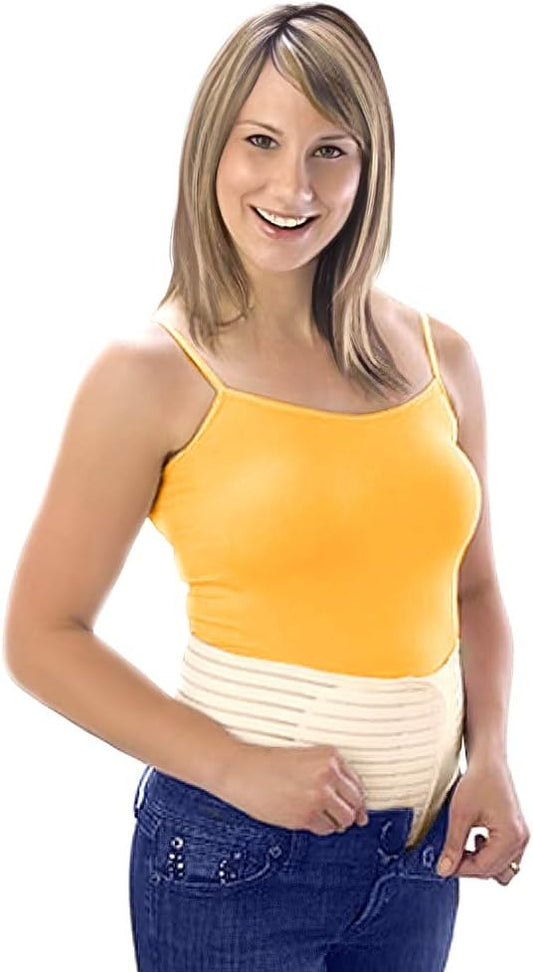 Loving Comfort - Postpartum Belt, Abdominal Support for C-Section Recovery, Post Pregnancy Belly Band Waist Trainer