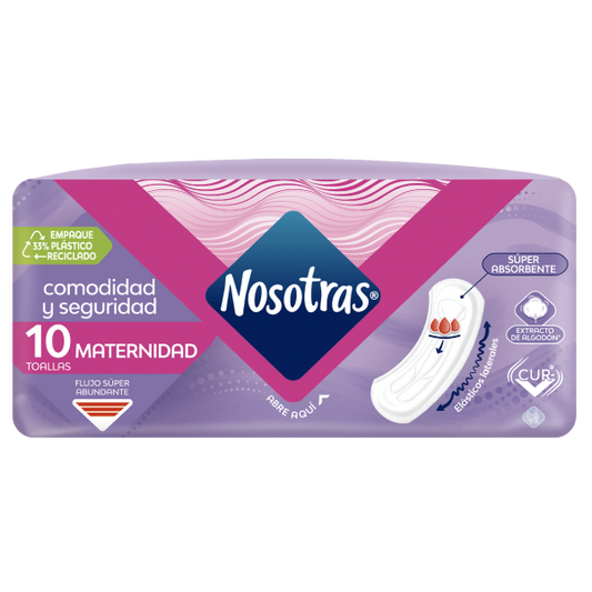 Toallas Nosotras Maternidad