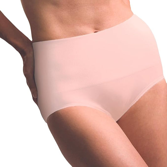 Loving Comfort Postpartum Panty, Seamless, High Waist C-Section Underwear, Post-Pregnancy Belly Shaper