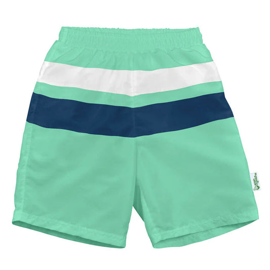 Eco Swim Trunks with Built-in Swim Diaper