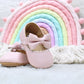 Baby Girl Bow Pink Shoes