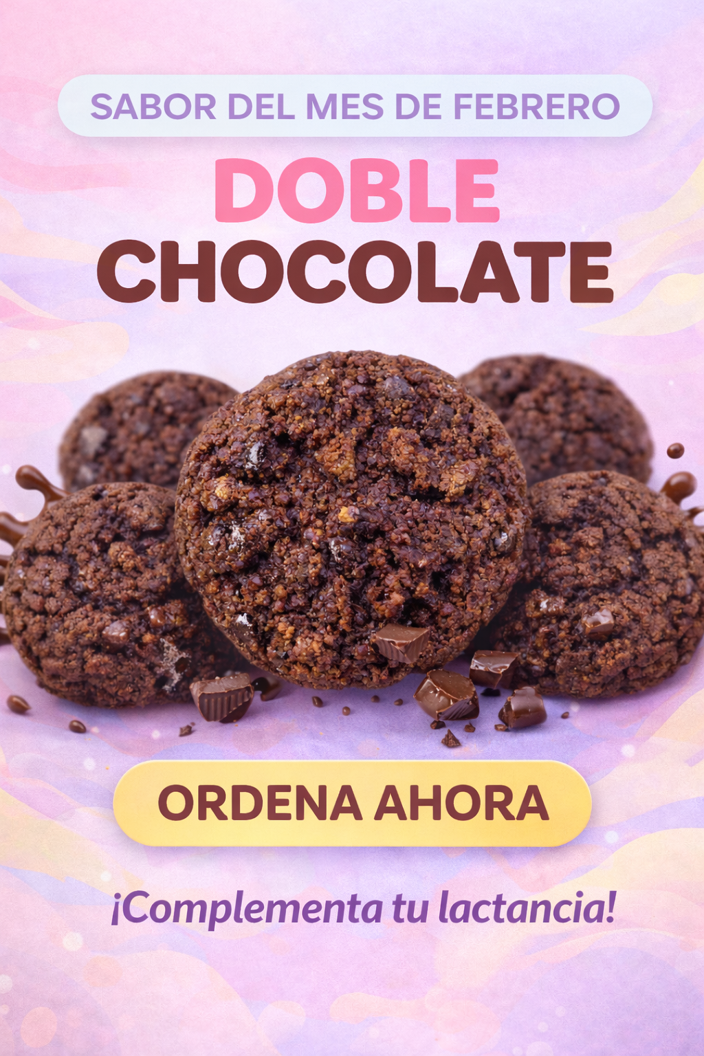 Lactation Cookies | Doble Chocolate