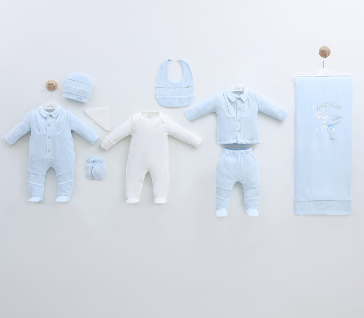 Set de Recién Nacido para Niño - 10 Piezas Leoking