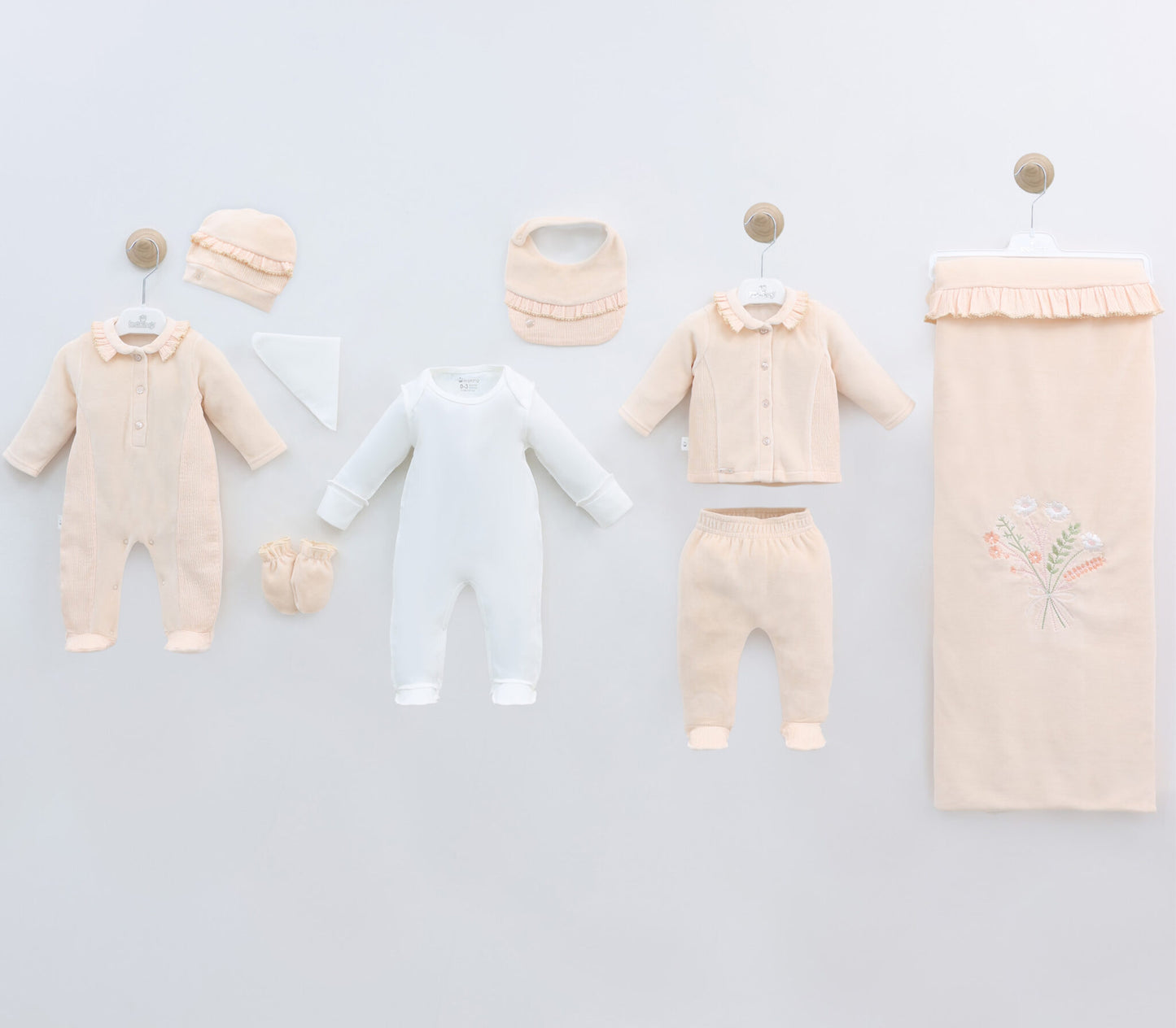 Baby Girl Newborn Set Of 10 Pieces