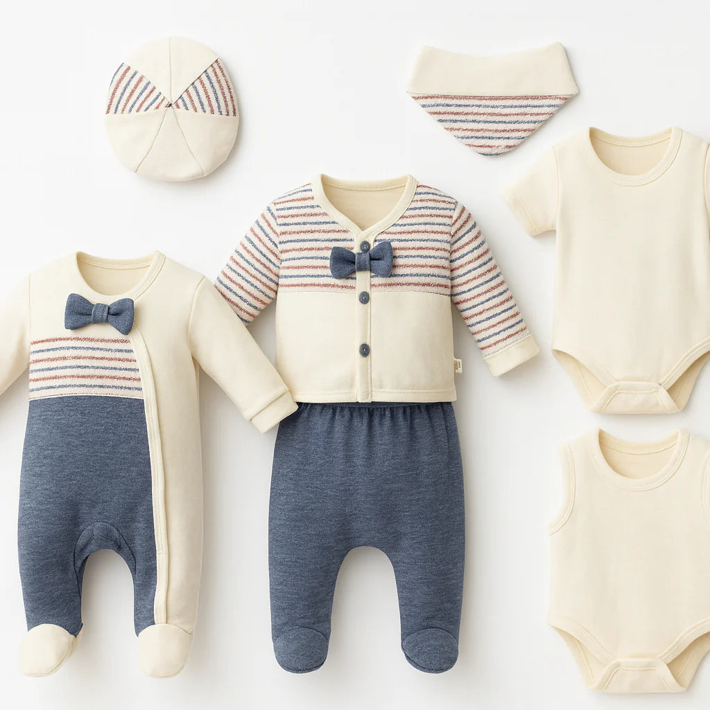 Baby Boy Classic Cotton Set