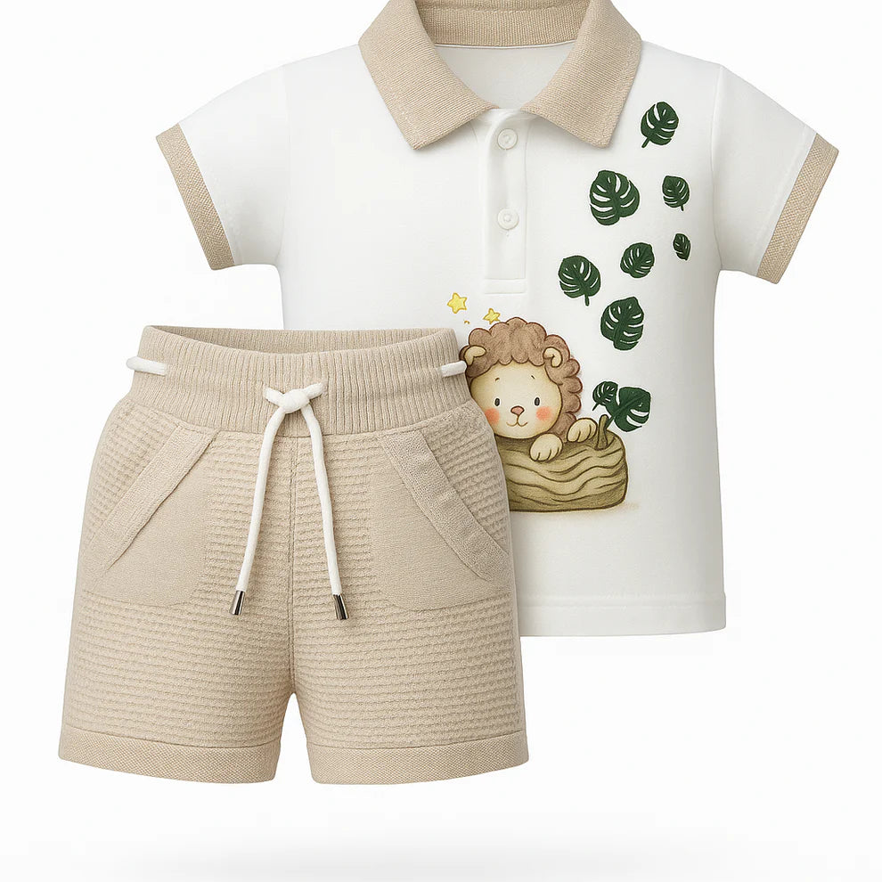 Baby Boy Lion Set