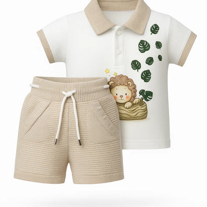 Baby Boy Lion Set