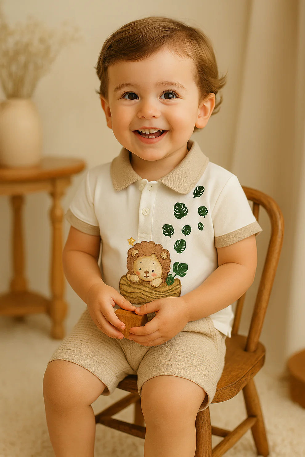 Baby Boy Lion Set