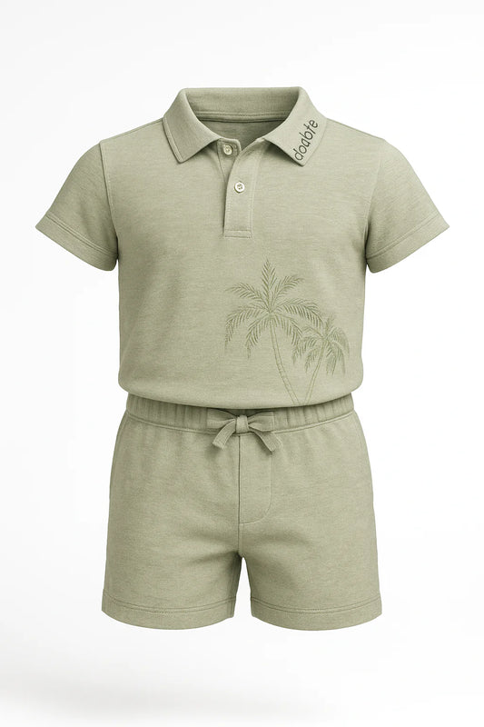 Baby Boy Palm Tree Set