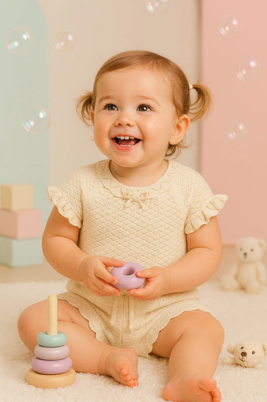 Baby Girl Short 2 Piece Set Cotton