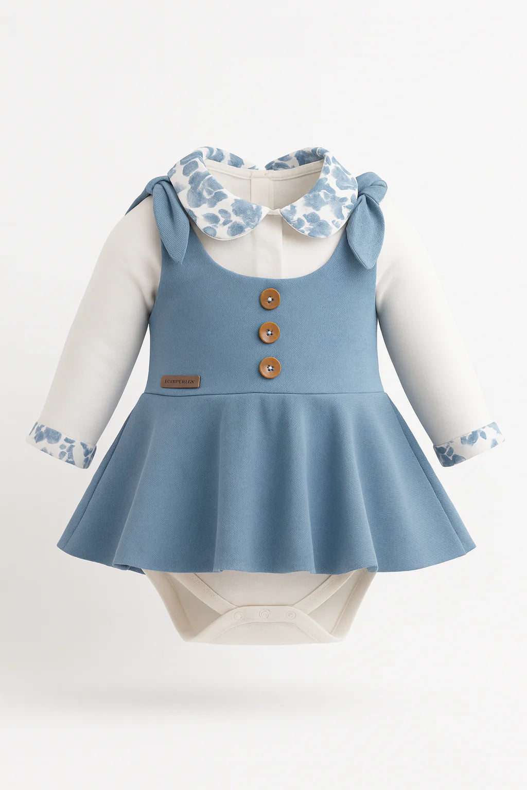 Blue Blossom Romper