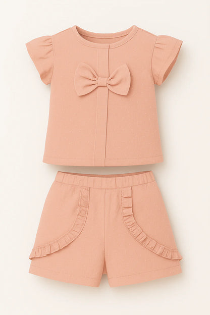 Blush Bow Set