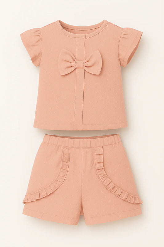 Blush Bow Set