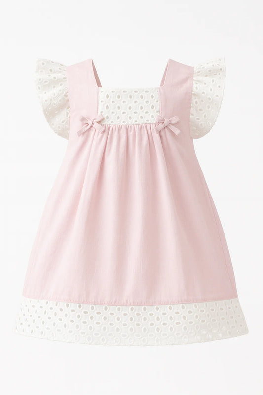 Blush lace Baby Dress