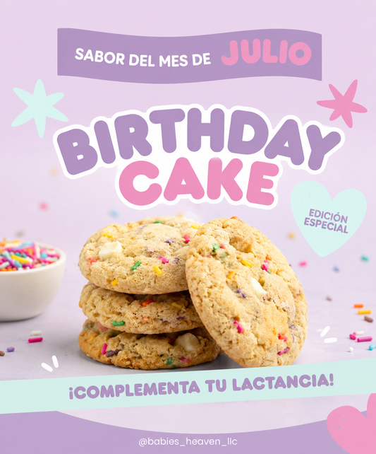 Lactation Cookies | Birthday Cake