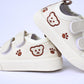 Unisex Baby Cream Sneakers