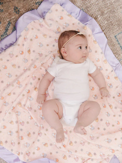 Ultra-Soft Thick Reversible Baby Blanket - Mushy Love