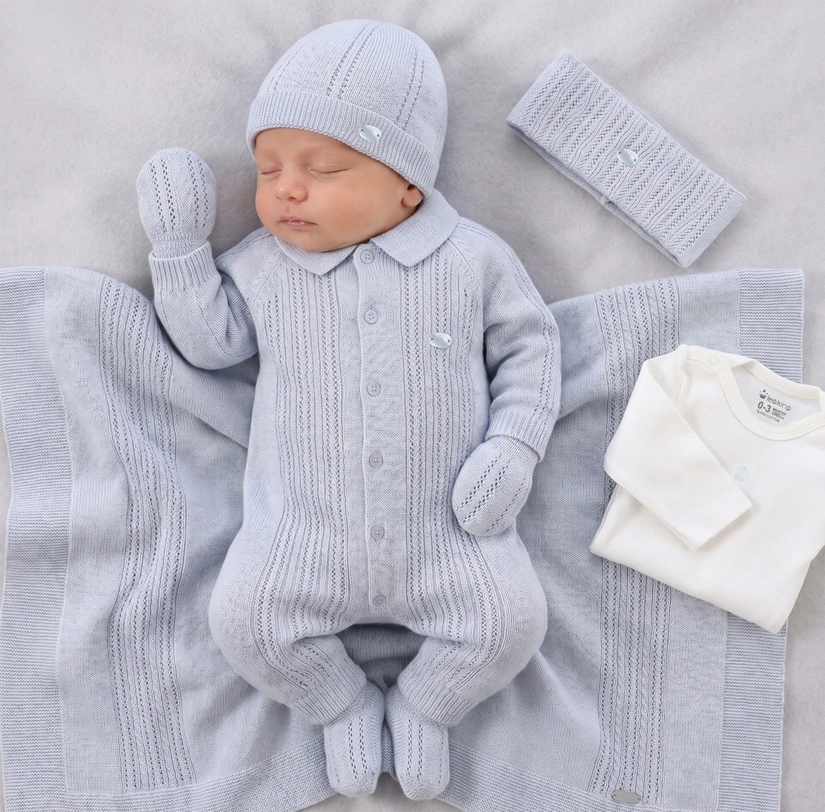 Baby Boy Newborn Set Of 8 Pieces