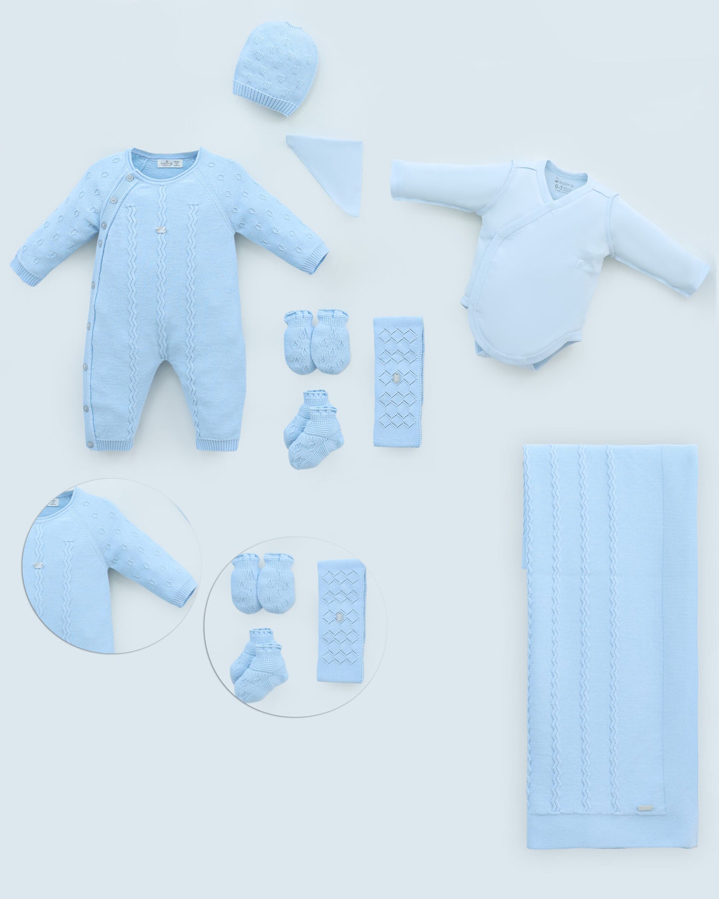 Baby Boy Newborn Set Of 7 Pieces