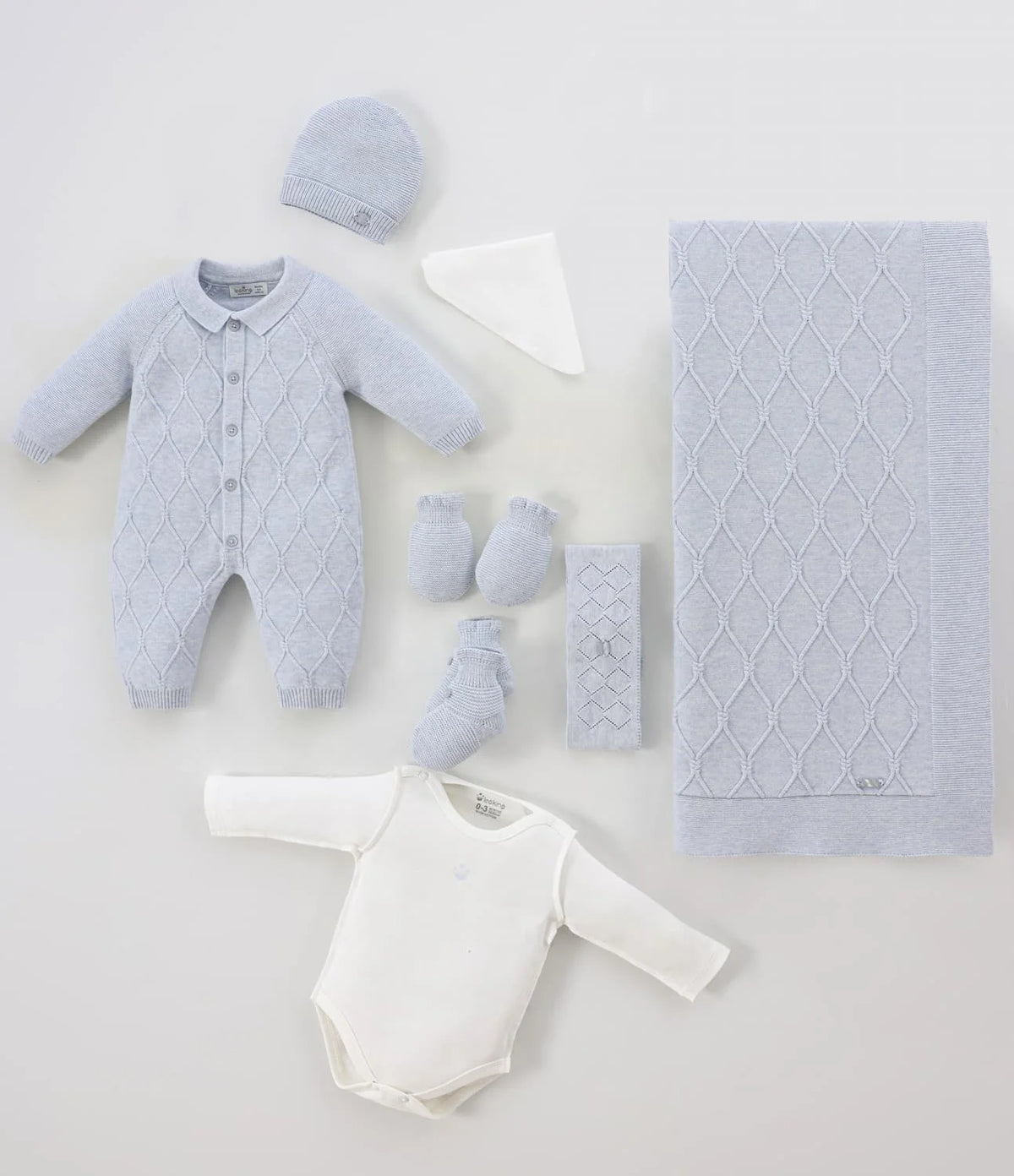 Baby Boy Newborn Set Of 7 Pieces